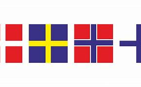 Image result for Norway-Sweden Iceland Flag