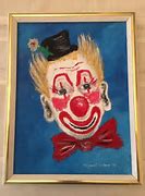 Image result for Art Dudulfmesh Clown Painting