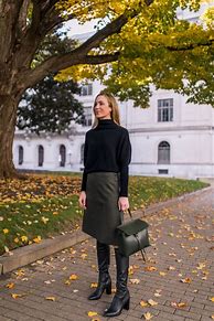 Image result for Sweater Midi Skirt