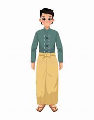 Image result for Myanmar Men Clothes