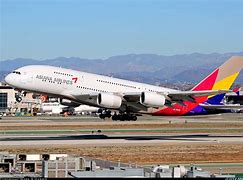 Image result for Asiana Air A380