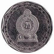 Image result for Sri Lankan 1 Rupee Coin