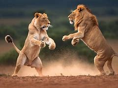 Image result for Lions Fighting Other Animals