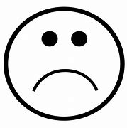 Image result for Basic Sad Face