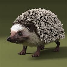 Image result for 3D Hedgehog Card