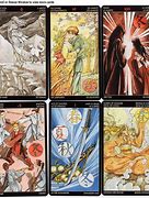 Image result for Manga Tarot Cards