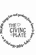 Image result for Giving Plate SVG