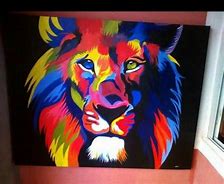 Image result for Rainbow Lion Art