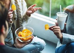 Image result for Goofy Eating Chips