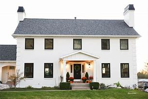 Image result for Aesthetic White Brick House