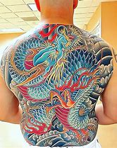 Image result for Yakuza Snake Tattoo