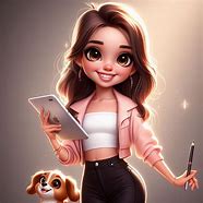 Image result for Ai Cartoon Girl