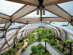 Image result for Crossrail Place Roof Garden Background