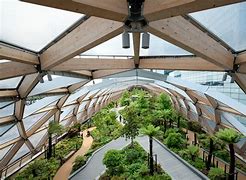 Image result for Crossrail Place Roof Garden