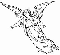 Image result for Female Angel Line Art