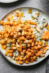 Image result for Vegetable Chickpea Curry