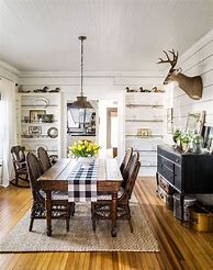 Image result for Rustic Farmhouse Dining Room