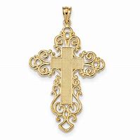 Image result for Fancy Gold Cross