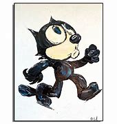 Image result for Felix the Cat Art Vibrant