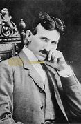 Image result for Nikola Tesla Sitting