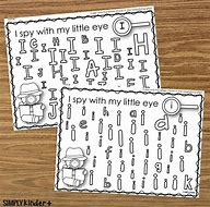 Image result for I Spy Letter a for Children