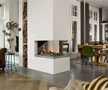 Image result for Fireplace Room Divider