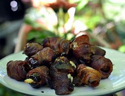 Image result for Smoked Bacon Wrapped Dates