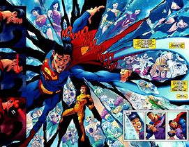 Image result for Superman vs Superboy Prime