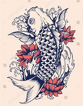 Image result for Koi Fish Vector Art