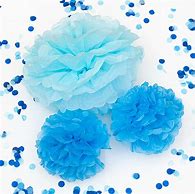 Image result for Royal Blue Pom Poms