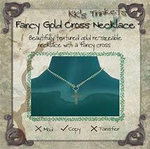 Image result for Fancy Gold Cross