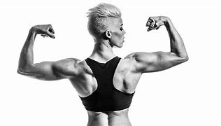 Image result for Short Hair Sports Bra