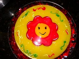 Image result for Flor Rosa Carita Feliz Caicatura