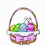 Image result for Pretty Easter Basket Clip Art