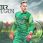 Image result for Ter Stegen and Lewandowski Wallpaper