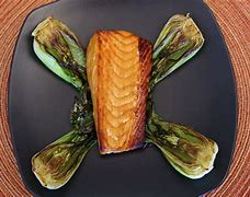 Image result for Miso Salmon with Baby Bok Choy