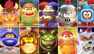 Image result for Mario 3D World. All Bosses