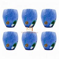 Image result for Murano Blue Glassware Drinking Glasses