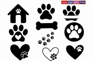 Image result for Paw Print SVG