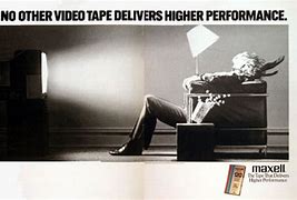 Image result for Old Maxell Ad