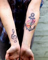 Image result for Feminine Anchor Tattoos