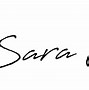 Image result for Sara Name Signature