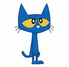 Image result for Pete the Cat Face Clip Art