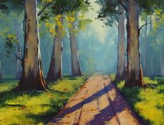 Image result for Forest Painting Wallpaper