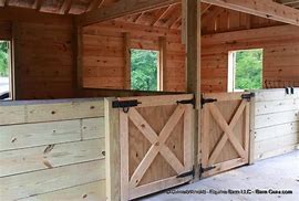 Image result for 2 Stall Horse Barn