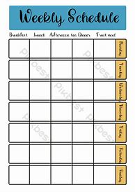 Image result for Weekly Meal Plan Menu