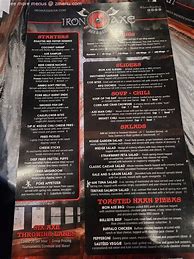 Image result for Iron Axe Brunch Menu