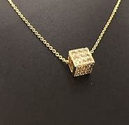 Image result for Gold Cube Eye Necklace