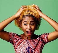 Image result for Bleached Curly Hair