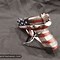 Image result for American Flag Glock Handgun